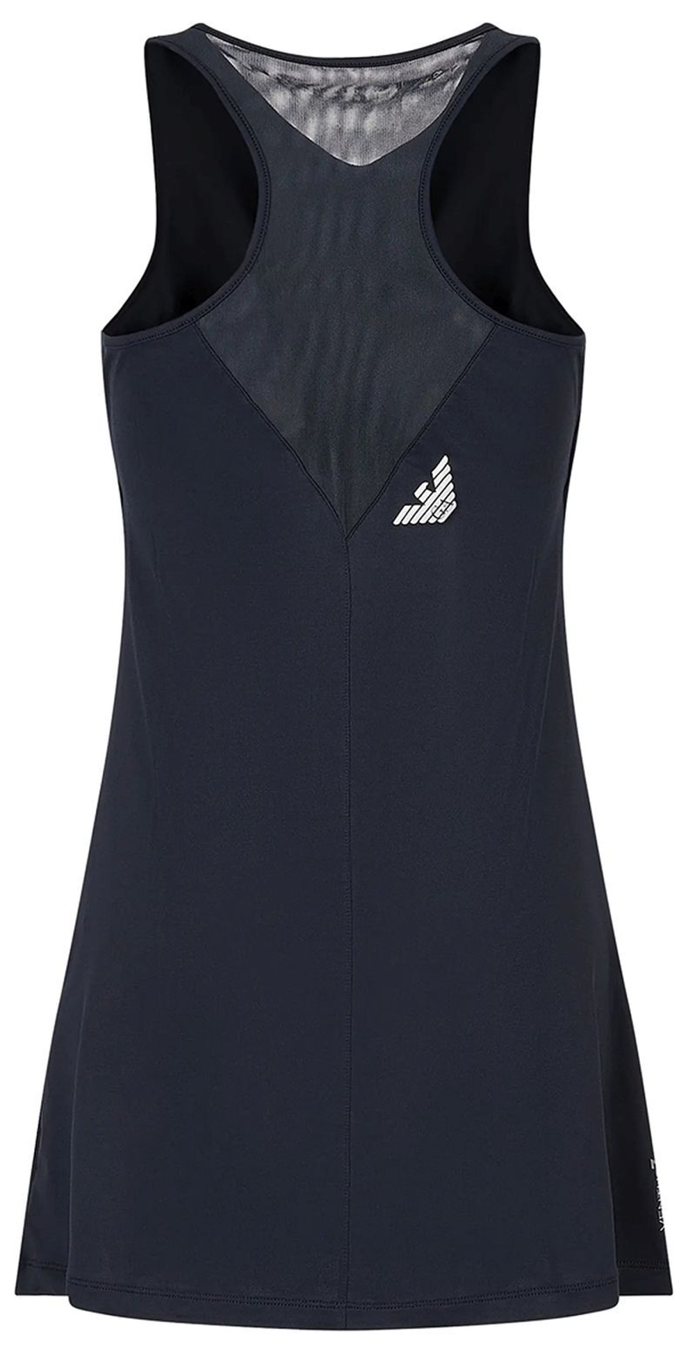 Теннисное платье EA7 Woman Jersey - небесный