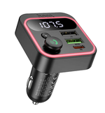 Трансмиттер HOCO E85 Tiger PD20W+QC3.0 car BT FM Black