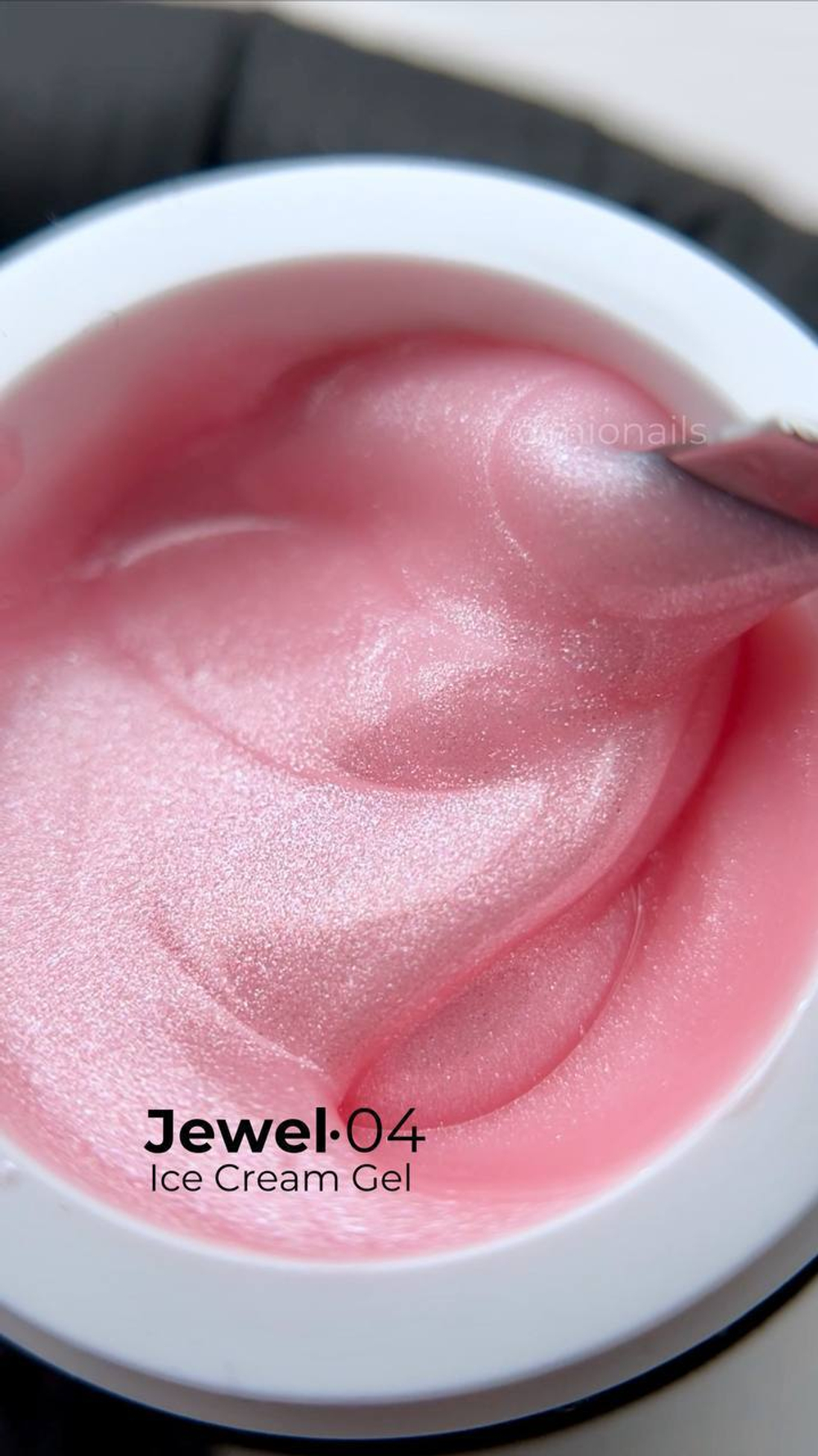 Гель MIO NAILS  "ICE CREAM GEL" - JEWEL № 04 , 13 гр