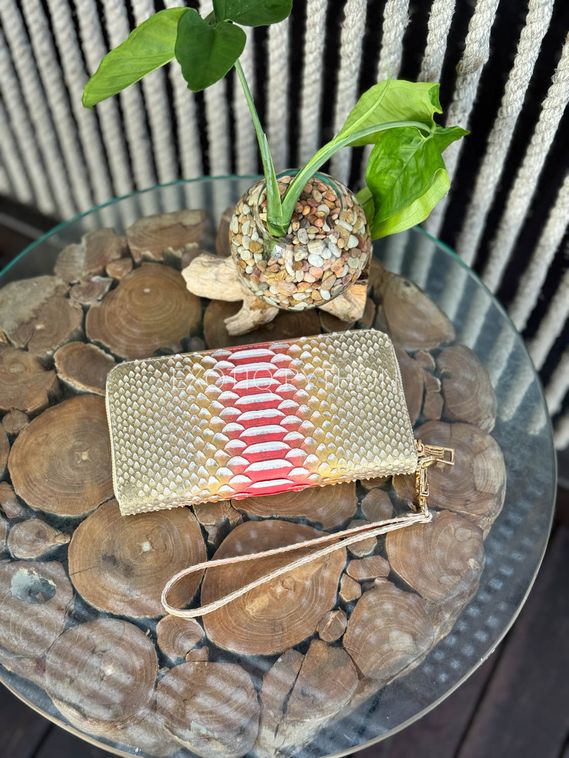 Кошелек из кожи питона WA-219