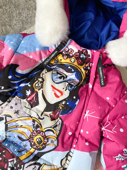 Новый пуховый комбинезон Dolce&Gabbana, 68