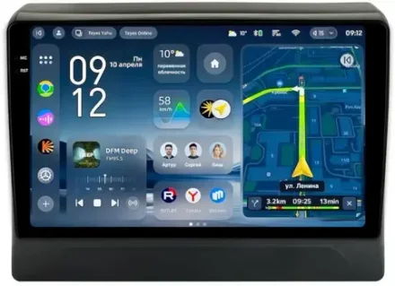Магнитола для Mitsubishi Delica D5 2019+ - Teyes CC4-PRO монитор 10.36" 2K QLED на Android 13, Snapdragon 778G, AI, CarPlay, DSP, 4G SIM-слот