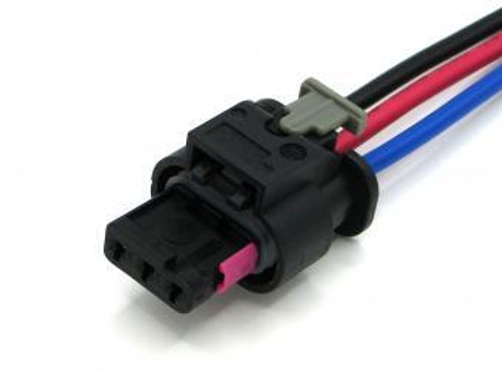 Разъем 4F0973703 (3pin) 3 контакта датчика парковки для Audi, Seat, Skoda, Volkswagen с проводом