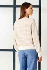 22691 Джемпер женский (молочный / бежевый)