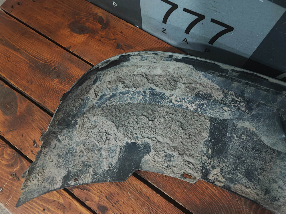 Юбка заднего бампера Skoda Rapid 2 20-нв Б/У Оригинал 60U807521A