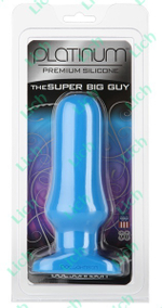 Голубая силиконовая пробка супер большого размера THE SUPER BIG GUY