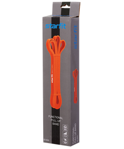 Эспандер ленточный STARFIT ES-803 5-22 кг, 208х2,2 см, оранжевый