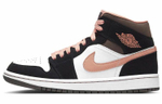 Кроссовки Jordan Air Jordan 1 Apricot Agate (Женская размерная сетка)