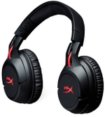 БЕСПРОВОДНЫЕ ПОЛНОРАЗМЕРНЫЕ НАУШНИКИ С МИКРОФОНОМ KINGSTON HYPERX CLOUD FLIGHT HX-HSCF-BK/AM (15Гц-23кГц, 32 Ом, 1.3м)