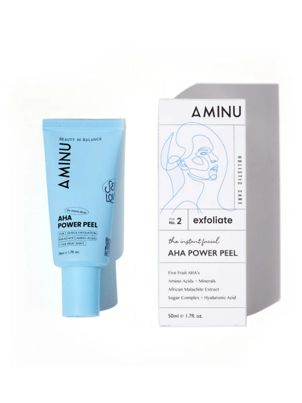 AMINU A-HA POWER PEEL - пилинг для лица, 50 мл