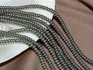 Жемчуг 4,4мм, "Майорка. Имитация", рондель