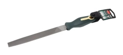 Напильник плоский 10''-250мм, на пластиковом держателе RockForce RF-5056P110