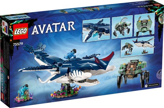 Lego konstruktor Avatar 75579 Payakan the Tulkun &amp; Crabsuit