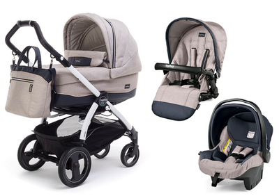 Коляска 3 в 1 Peg Perego Book 51 S Culla Elite + Seggiolino Pop Up