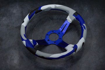 Спортивный руль Nardi Style зимний камуфляж с выносом