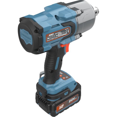 Гайковерт ударный аккумуляторный SENIX PDWX2-M4-EU-0, без акб и зу