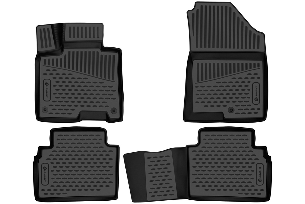 Коврики в салон для KIA Sportage (V) 2021-, Внед, (РФ) , 4шт. (полиуретан) ELEMENT3DA67052210