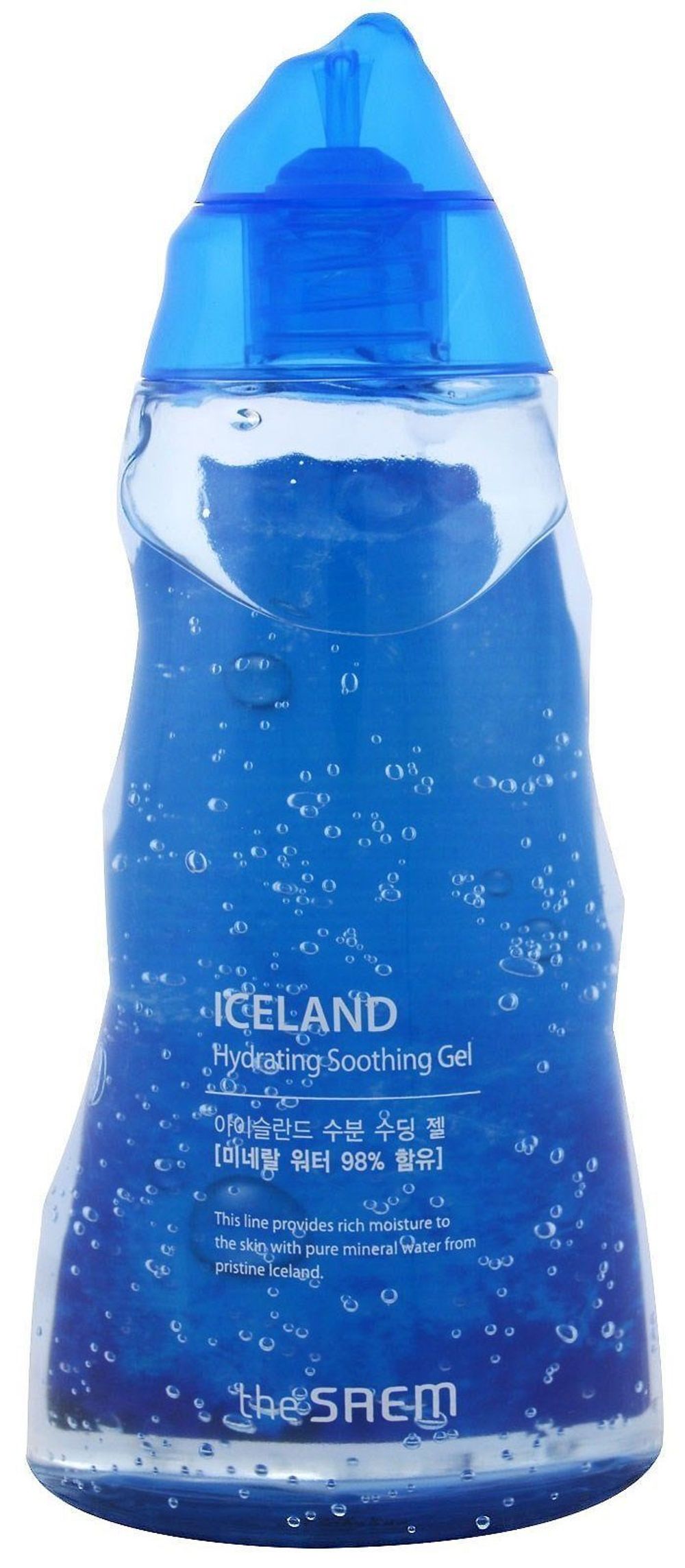 Успокаивающий гель для тела минеральный,300мл,  THE SAEM Iceland Hydrating Soothing Gel