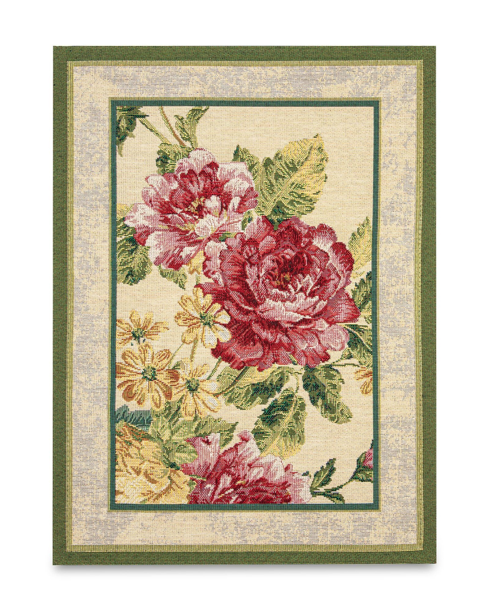 Набор салфеток сервировочных 2шт 35х45см Mix&Match Home Королевский пион бежевый