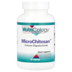 Nutricology, MicroChitosan™, олигосахарид хитозана, 60 растительных капсул