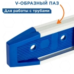 Уровень строительный КОБАЛЬТ 225 мм, Торпедо, 3 глазка, магнитный