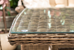 Стол садовый плетеный из искусственного ротанга OPAL 150 см