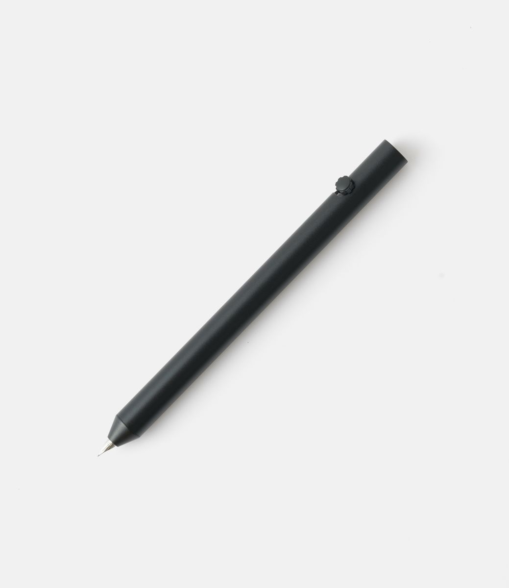 Ensso BOLT Fountain Pen Black Aluminum Set — перьевая ручка с выдвижным стержнем