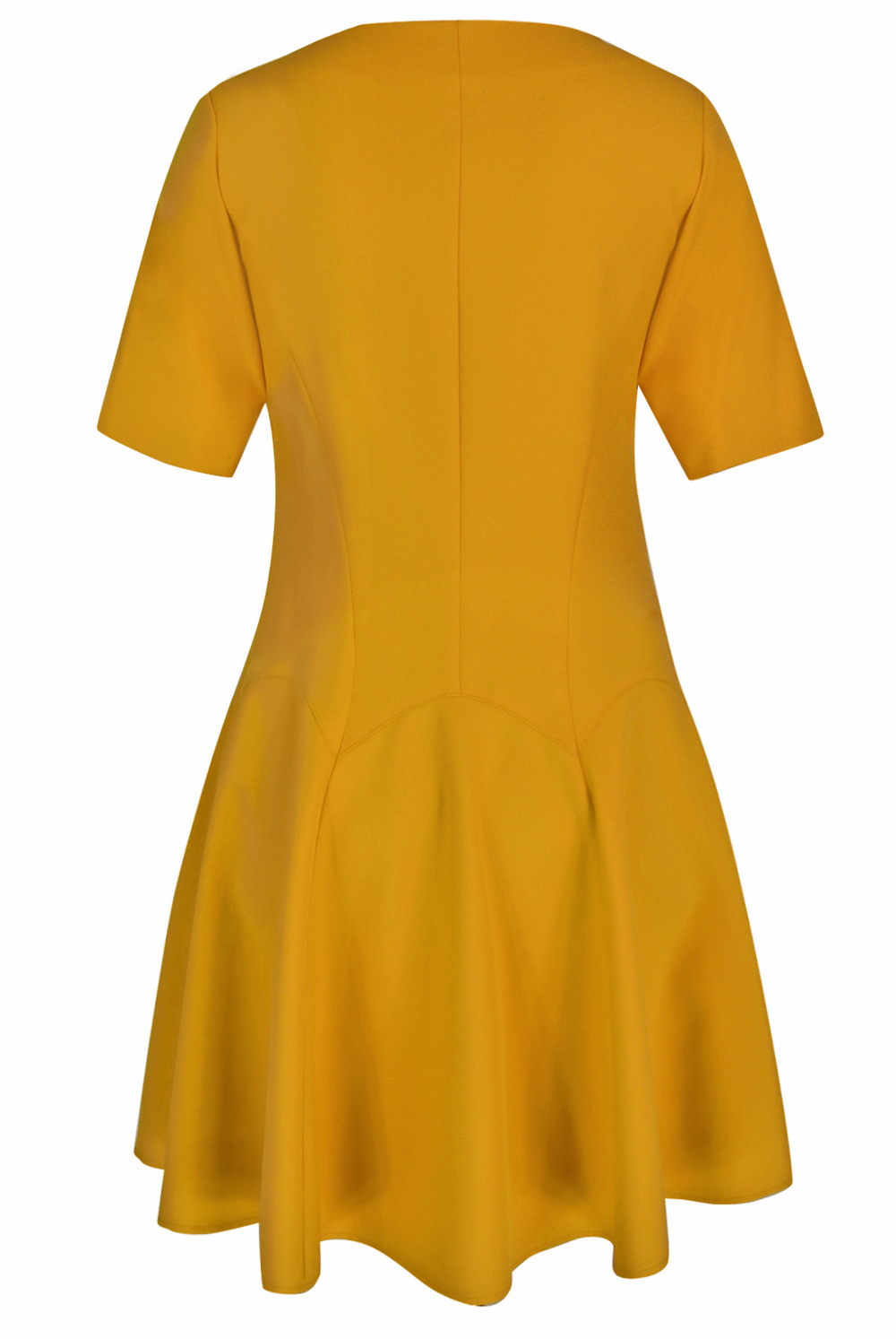 Платье женское 1483оп, горчичный #184Гор051483оп