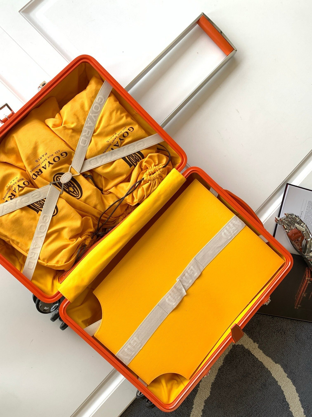 Goyard Bourget PM Trolley Case