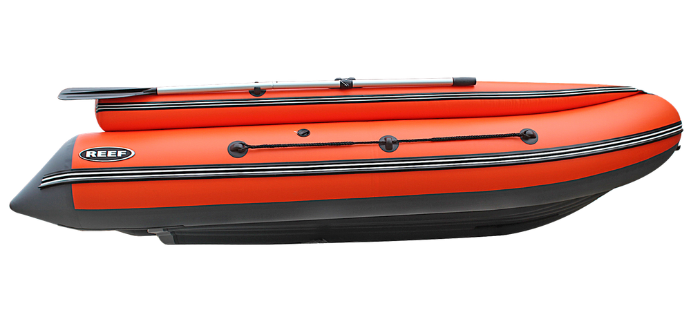 Лодка ПВХ Angler Reef НДНД 390FНД с фальшбортом -