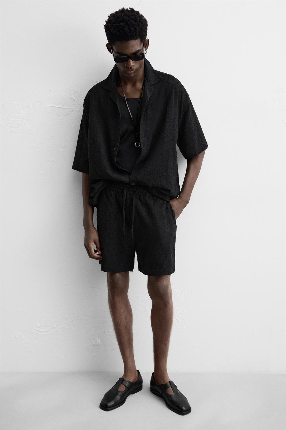 Жаккардовые шорты relaxed fit
