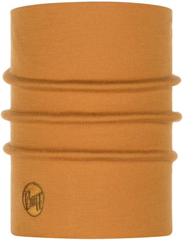 Теплый шерстяной шарф-труба Buff Wool heavyweight Solid Camel Фото 1