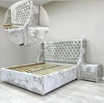 Велюр Джес 39 светло-серый