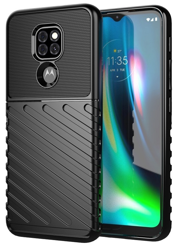 Противоударный защитный чехол на Motorola G9 Play, серия Onyx от Caseport