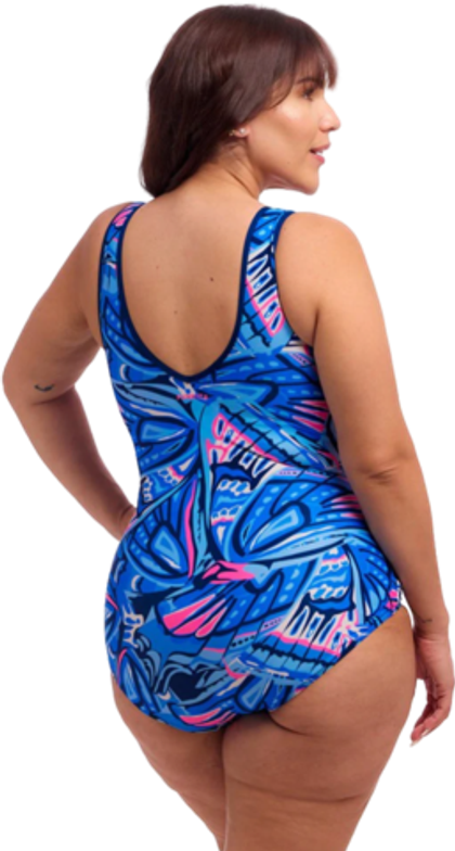 Купальник FUNKITA с поддержкой Soaring Hi (Zip Front)