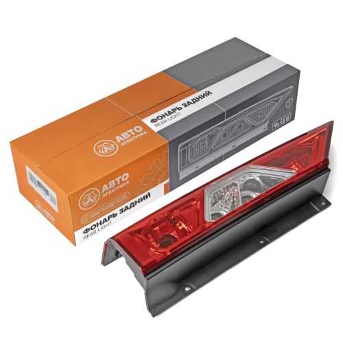 Фонарь задний, ГАЗЕЛЬ NEXT (цельнометаллический кузов), левый, б/л, без жгута, 12 В (ан. A31R23.3716009)