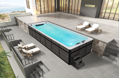 Плавательный спа бассейн Victoria Star VS-GT803