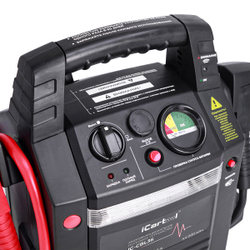 Пусковое устройство 12/24В, 36 000 мАч, мин. 12v1100A/24v500A макс. 12v2200A/24v1100A iCartool IC-CBL36