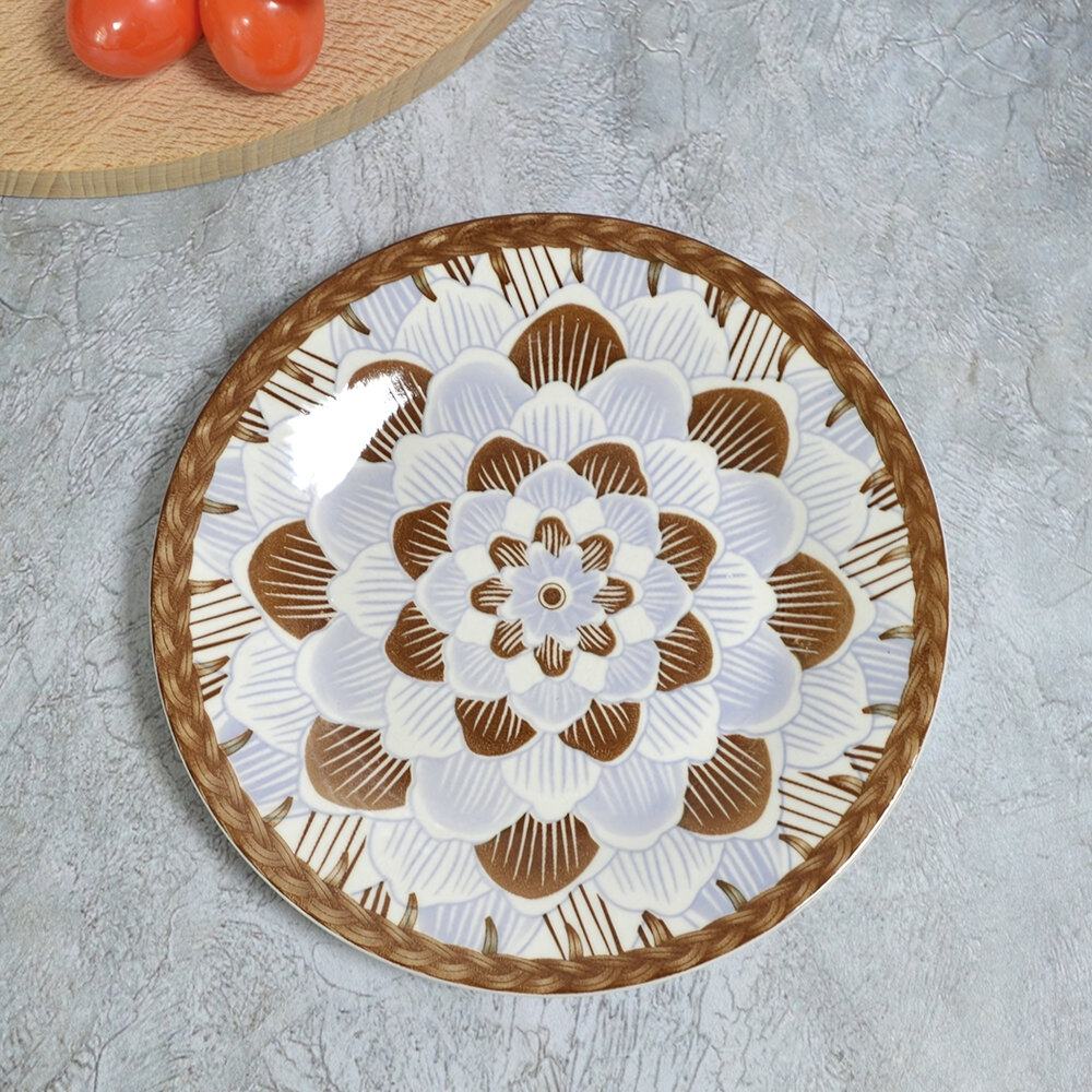 Тарелка мелкая 7" гладкий край (00104206)