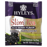 Hyleys Tea, Slim Tea, ягоды асаи, чайные пакетики в 50 фольгированных пакетиках, 75 г (2,64 унции)