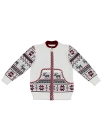 Кофта вязаная на молнии