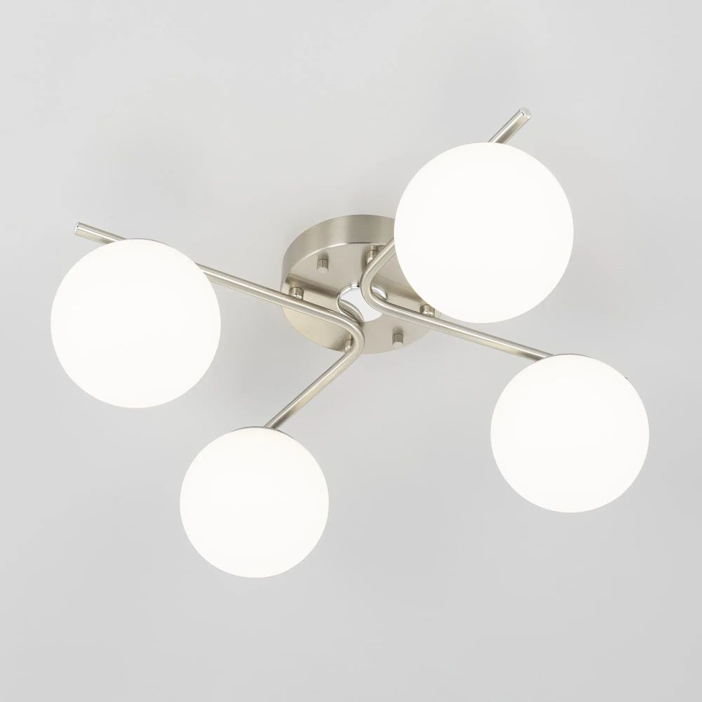 Citilux Адам Смарт CL228A141 RGB LED Умная люстра Матовый Хром