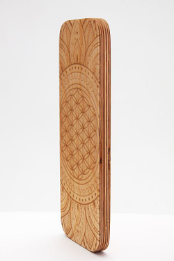 Доска садху Ом на мандале алюминиевые гвозди