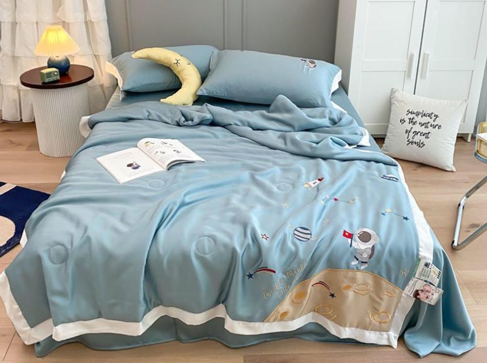 ZEPHYR HOME Полуторка Тесель голубой