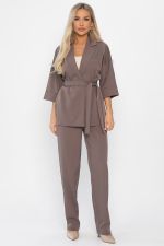 Костюм брючный Скрипка (кофе с молоком) К14376-12М LT Collection