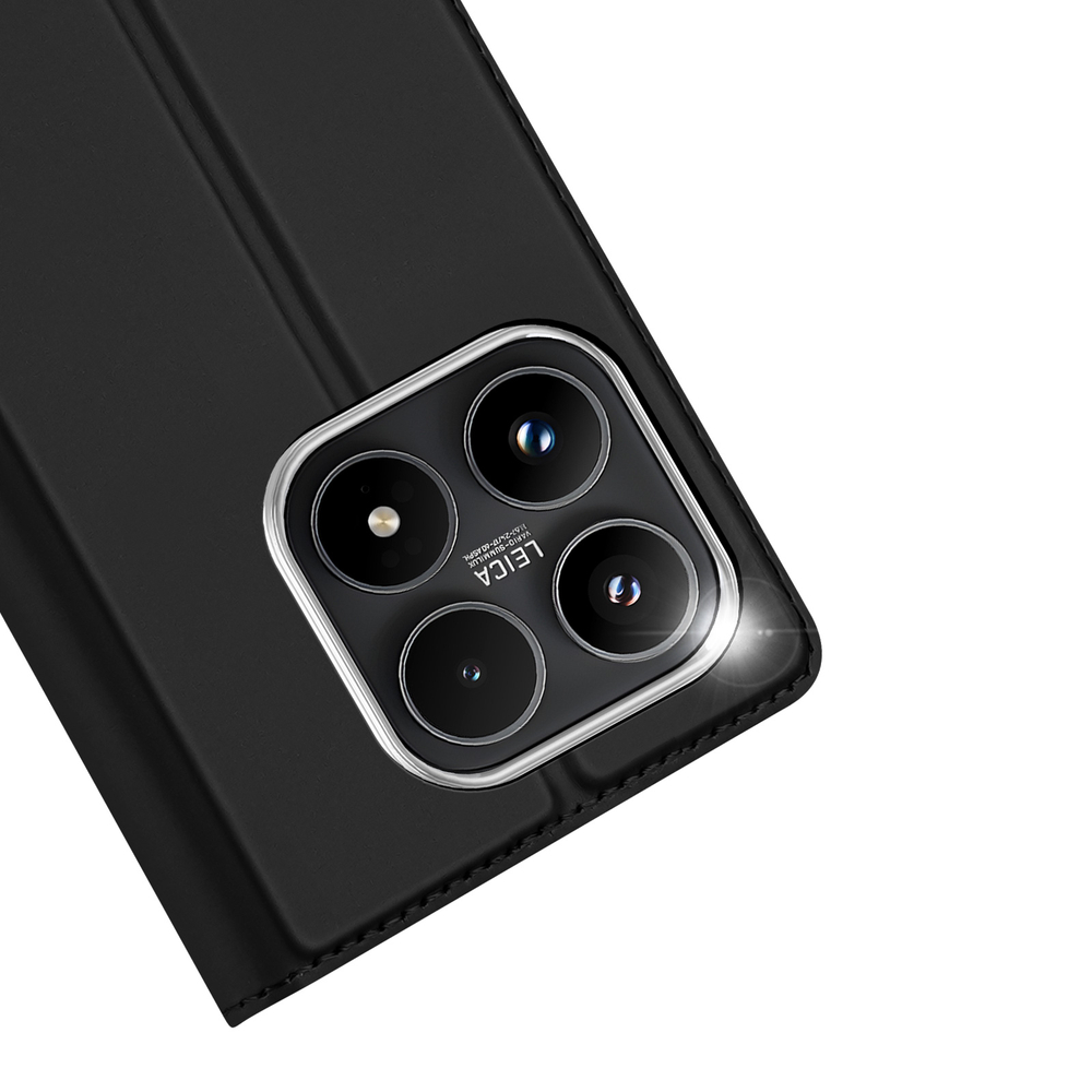 Чехол книжка из PU кожи черного цвета от Dux Ducis для Xiaomi 17, серия Skin Pro Series Case