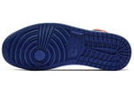 Кроссовки Jordan Air Jordan 1 Retro High Blue Void (Женская размерная сетка)