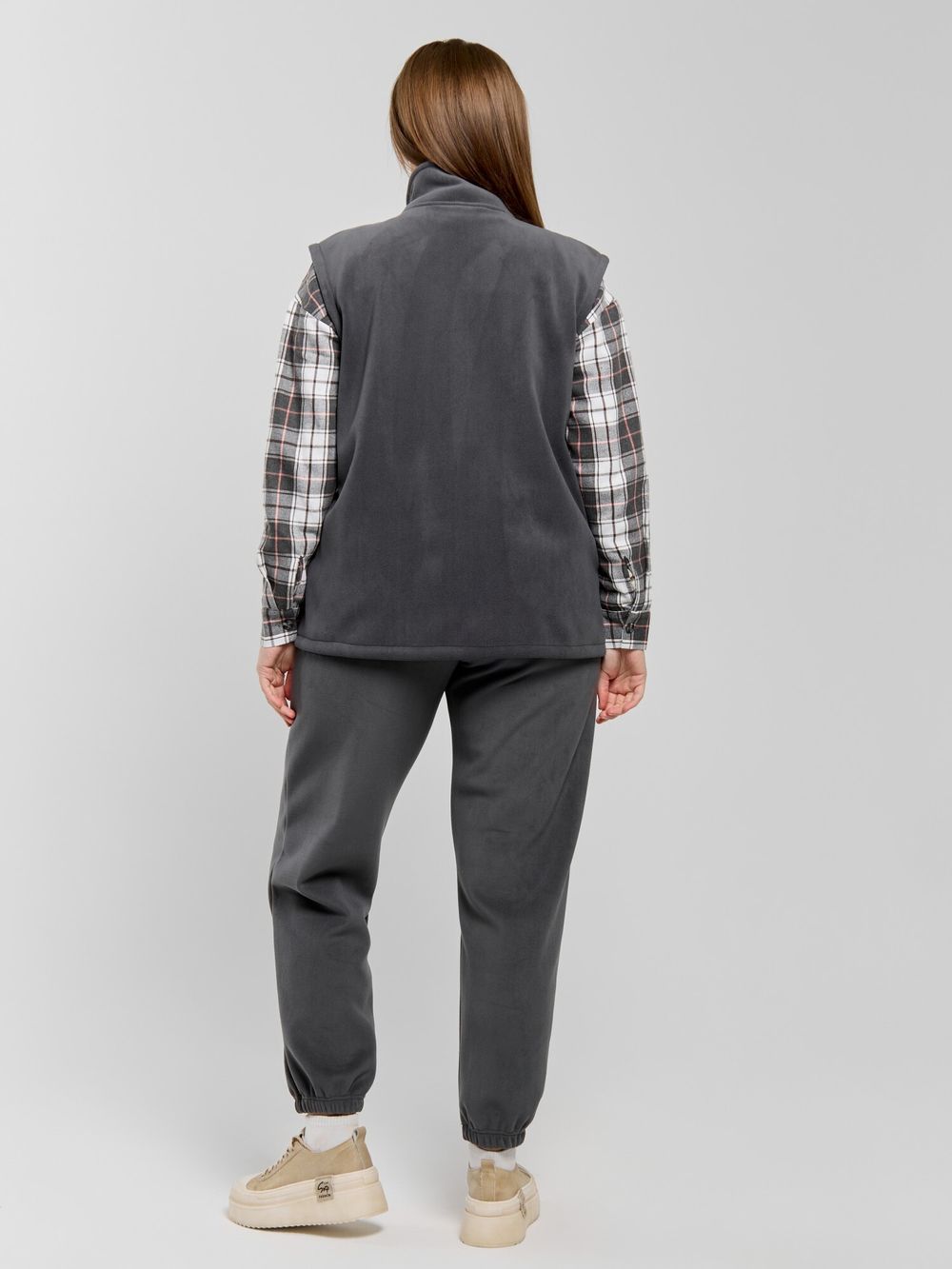 Толстовка (жилетка) Блик-3 Виотекс ГРАФИТОВЫЙ