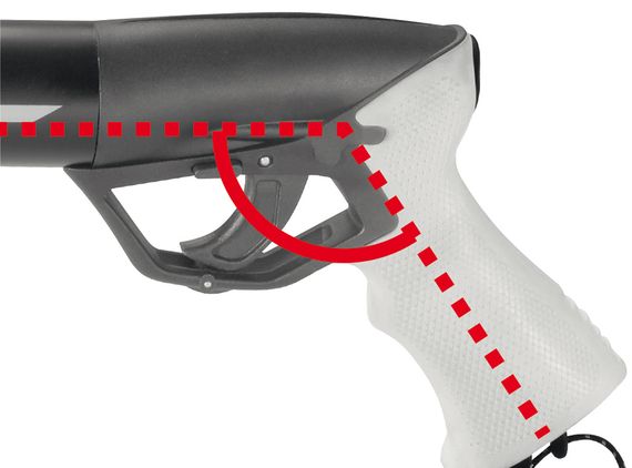 Ружье пневматическое подводное Ружье Saetta Black 40