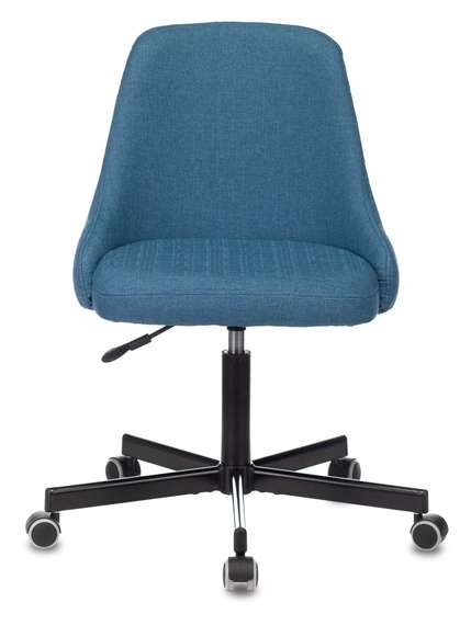 Кресло Бюрократ CH-340M сердитое море 38-415 крестов. металл